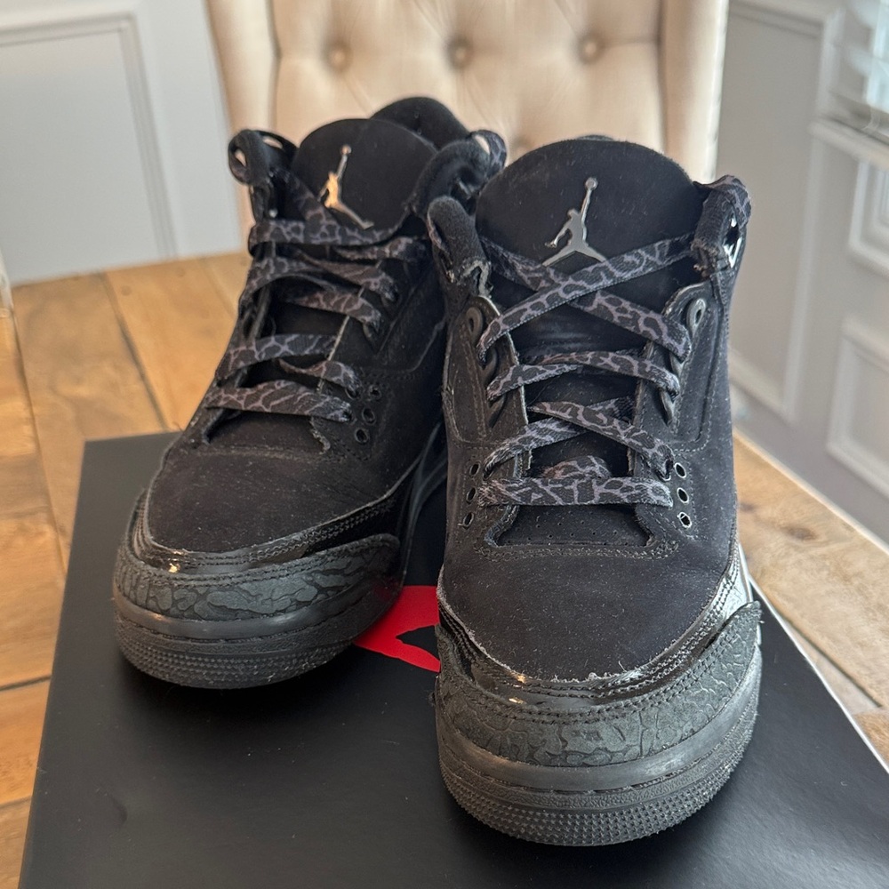 Air Jordan 3 Retro “Black Cat” Size 5.5Y
